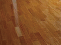 リベロ・コートした床